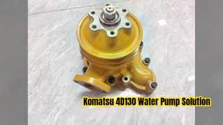 Pompa wodna Komatsu 4D130 6114 61 1101 Części zamienne do silnika