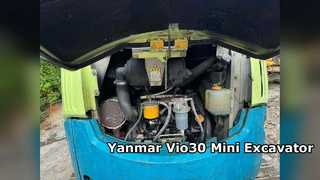 Używana minikoparka Yanmar Vio30, niezawodna wydajność