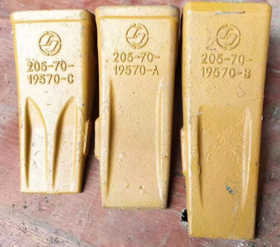 PC200 Ekskawator Zęby kamienne, odlewy 205-70-19570 Do prac budowlanych