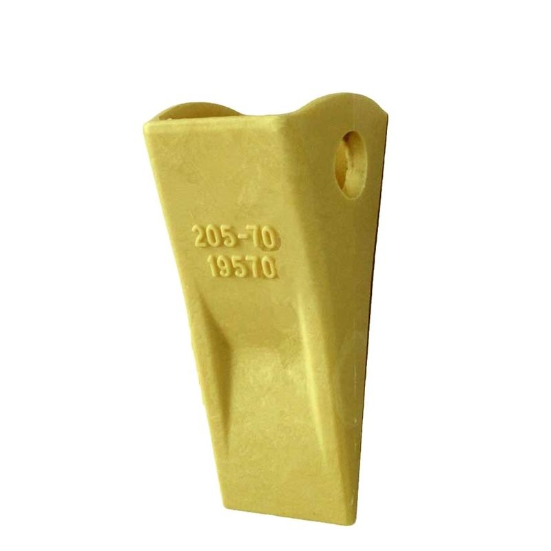 wykonane w Chinach Gorąca sprzedaż PC200-6 Piece zamienne wykopalnika pełzającego wiadro zęba 205-70-19570