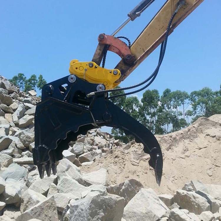 Ładowanie rozładunek grabarz Klamka palca wiadra mechaniczny mini wielki wiaderek palca używany do DH55