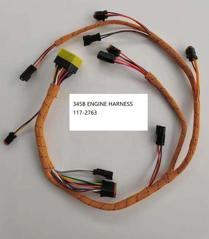 Linia kopalni C6.4 C13 345d C4.4 345B 117-2763 145-0176 Przęgło kablowe silnika