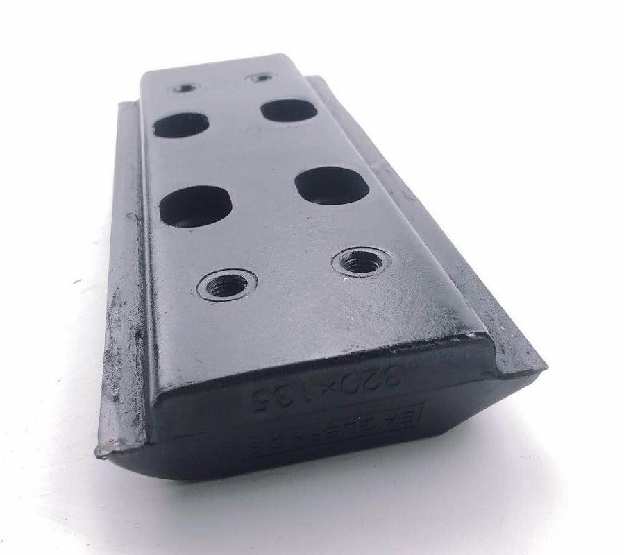 450mm/600mm przykręcane gumowe nakładki na gąsienice do PC30 PC40 PC45 PC60 PC75 koparka gumowe nakładki na gąsienice