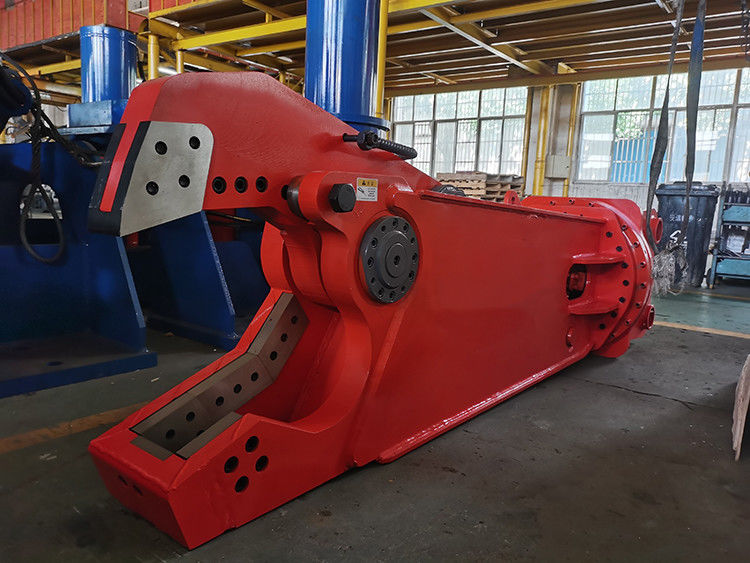 Stalowe odpady metalowe budowlane Odpady Stalowe aparaty do koszenia hydrauliczne Obrotowe Olecranon Shear Do koparki