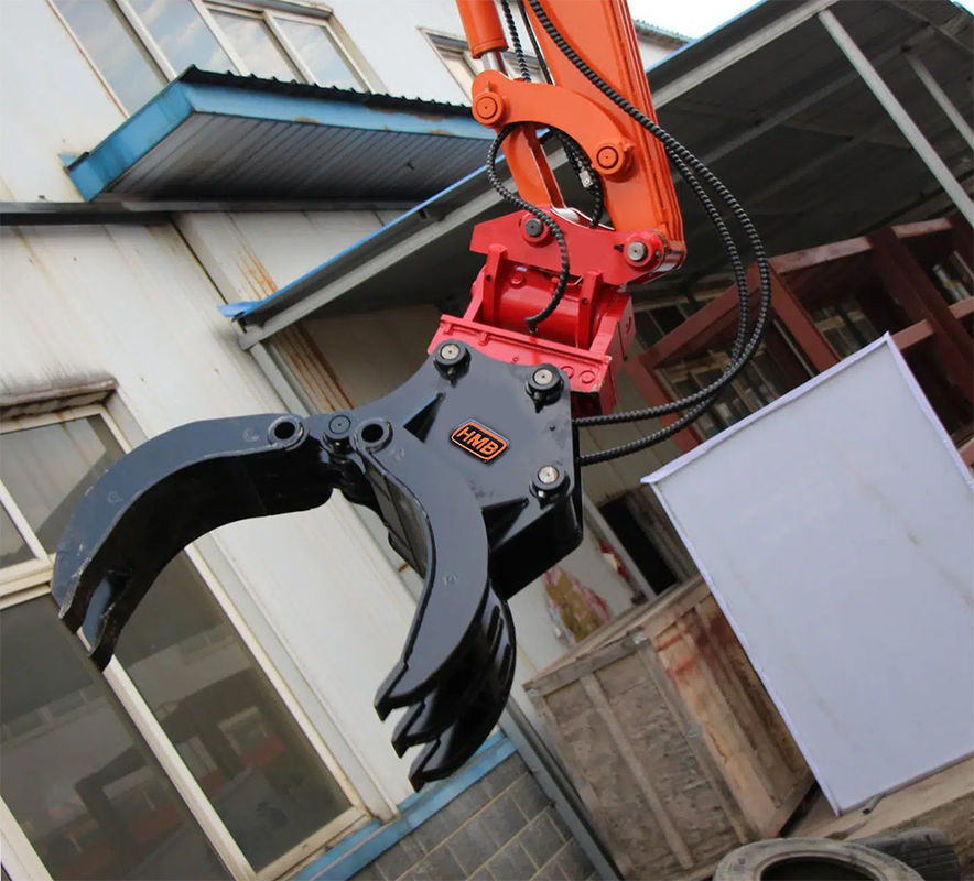 Wykopacz Grapple Bucket Hydraulic Wood Grapple 360 Log Grab And Stone Excavator Rotating Grapple