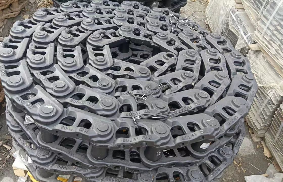 Sk200 Części koparki pod podwoziem Części torów torów torów torów torów butów top bottom roller sprokcet idler