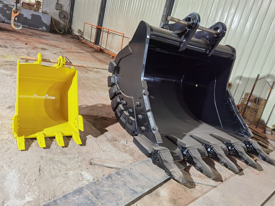 Zastosowany grabarz ciężki wiaderek do kopania skał Q355B do 20T - 50T grabarz wyciąg