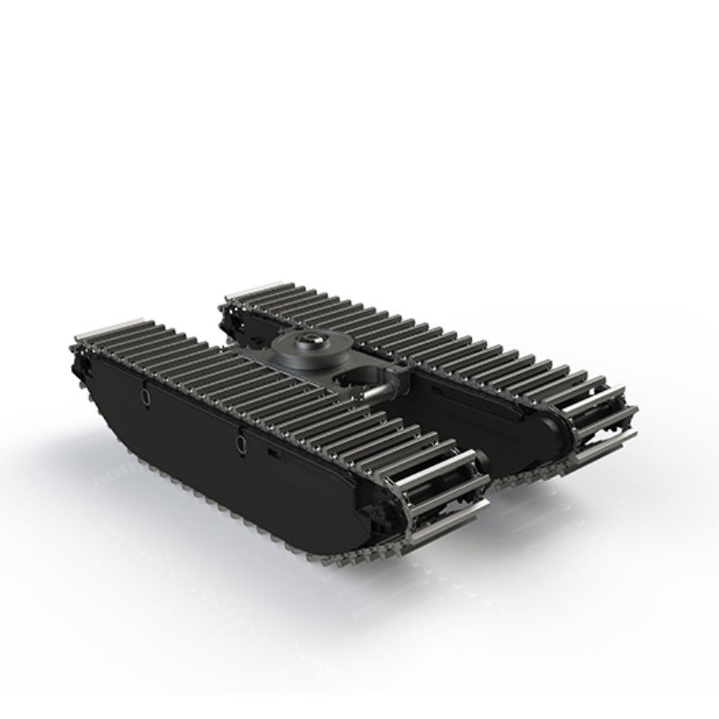 Kaktomizacja Amfibia Baggy Baggy Excavator Pływający Pontoon Q355b Zindywidualizowany dla grabiarki Sy135