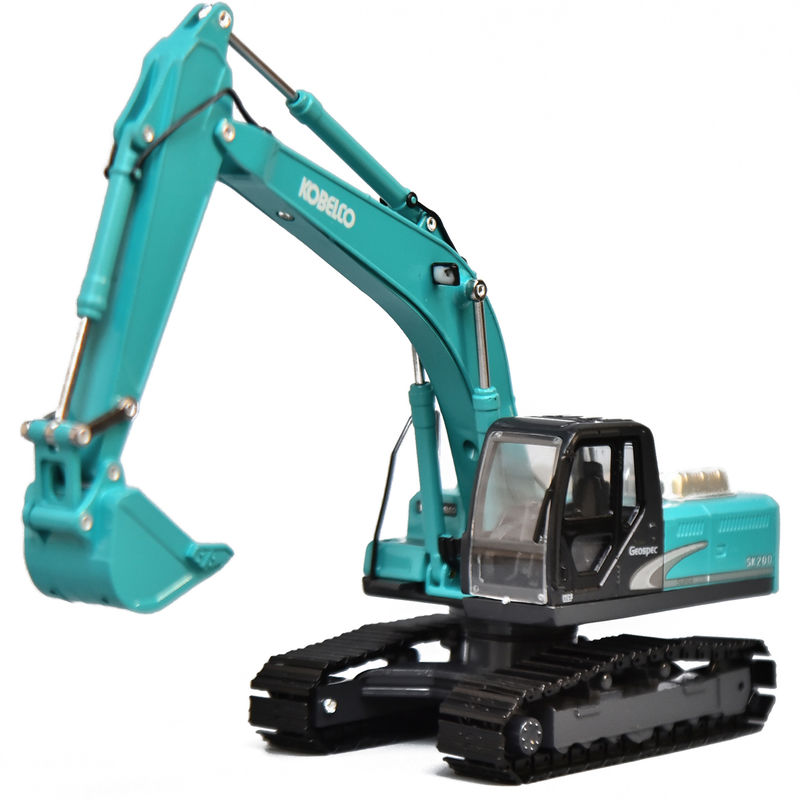 Shen stalowy model koparki SK200 KOBELCO oryginalna symulacja stopu metalu dekoracja samochodu nie zabawki