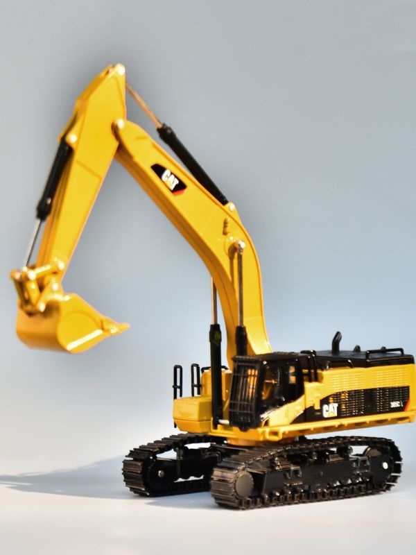 Carter CAT385C model koparki stopu metalu inżynieria gleby oryginalna symulacja ręczne ozdoby samochodu