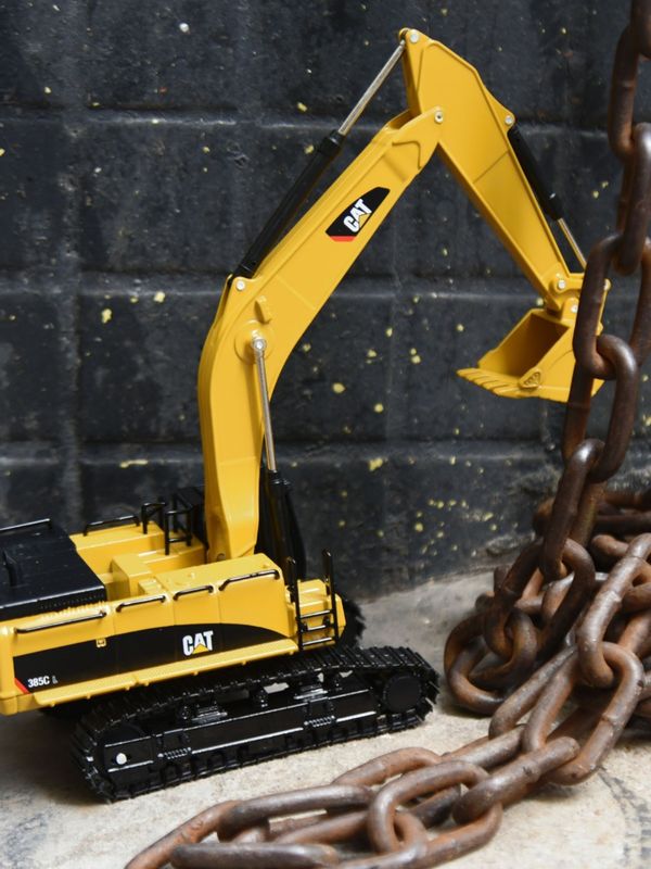 Carter CAT385C model koparki stopu metalu inżynieria gleby oryginalna symulacja ręczne ozdoby samochodu