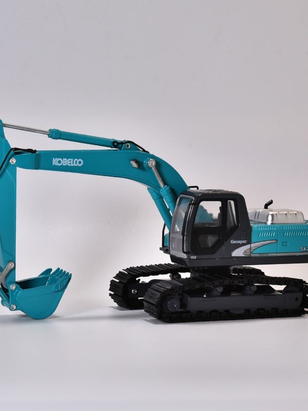 Model koparki KOBELCO oryginalna symulacja samochodu stopu metalowego Shinko SK200 dekoracja nie zabawki