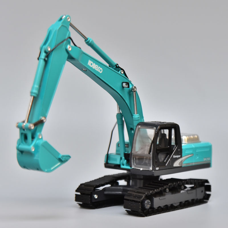 Model koparki KOBELCO oryginalna symulacja samochodu stopu metalowego Shinko SK200 dekoracja nie zabawki
