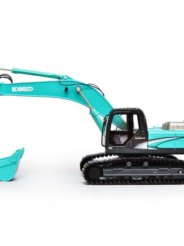 KOBELCO SK330 Wykopaliska stopowa Model 1/50 W skali metalowej Zbiórkowa zabawka dekoracyjna