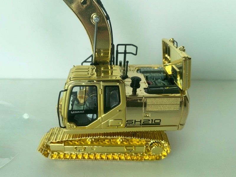 Sumitomo SH210-7 Grabiarka stopu walcowanego Model 1 50 Scale Kolekcyjna konstrukcja pojazd