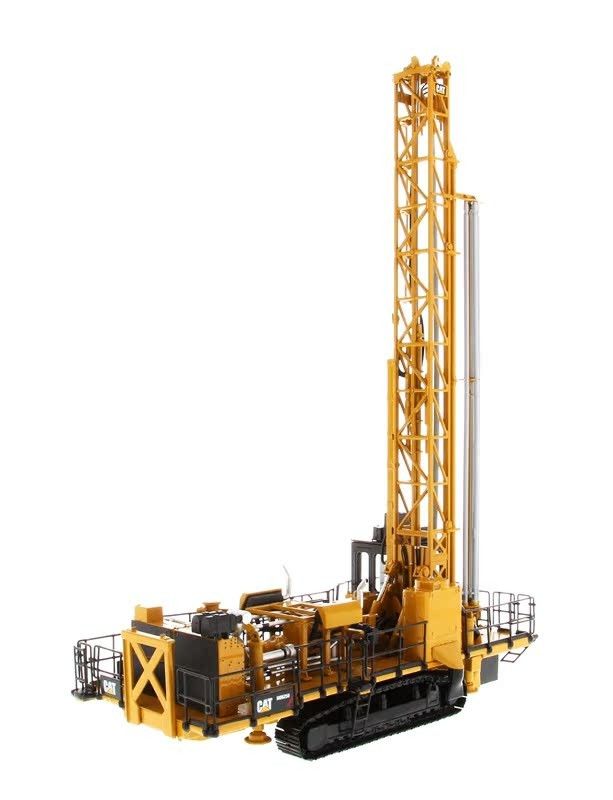 Model wiertnicy obrotowej CAT MD6250 odlewanej ciśnieniowo w skali 1:50, art. 85581, replika z konstrukcji stopu