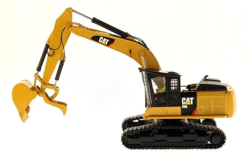 Wyrzuty drukowane CAT 568 GF Budowniczy dróg 1 50 Koparz stopu stopowego zbiórki Caterpillar 85923