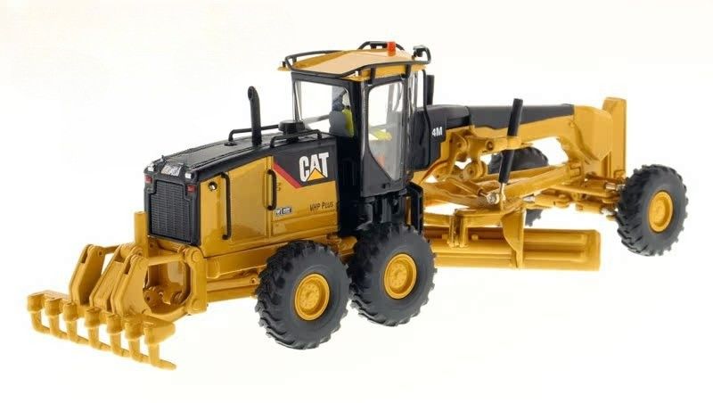 Cat 14M Motor Grader Model 1/50 Caterpillar Samojezdny Grader Replika 85189