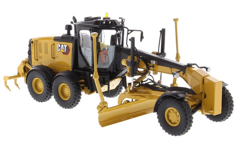 Caterpillar CAT 150 Grader w skali 1/50 Diecast Model Model Collector Toy 85667