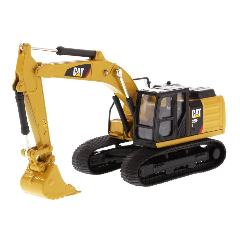DM 85690 1/64 Caterpillar CAT320F L Koparka hydrauliczna Model ze stopu odlewanego