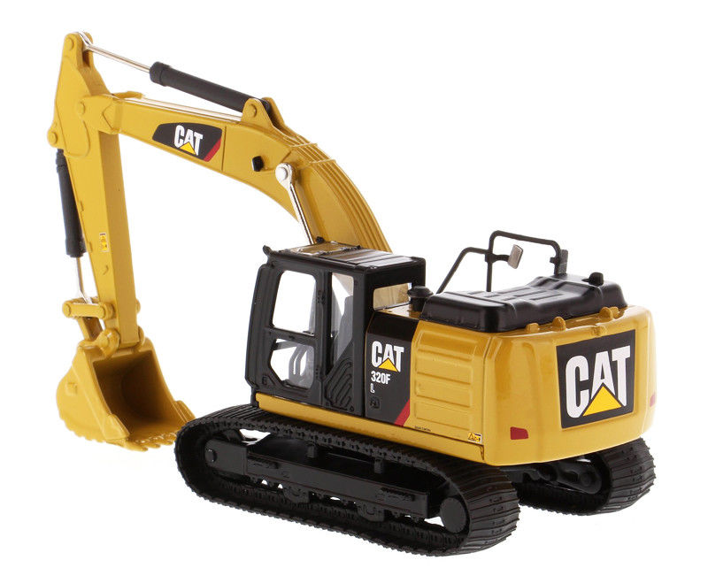 DM 85690 1/64 Caterpillar CAT320F L Koparka hydrauliczna Model ze stopu odlewanego