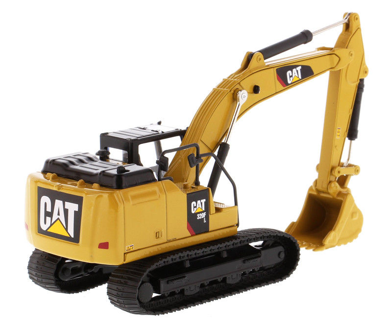 DM 85690 1/64 Caterpillar CAT320F L Koparka hydrauliczna Model ze stopu odlewanego