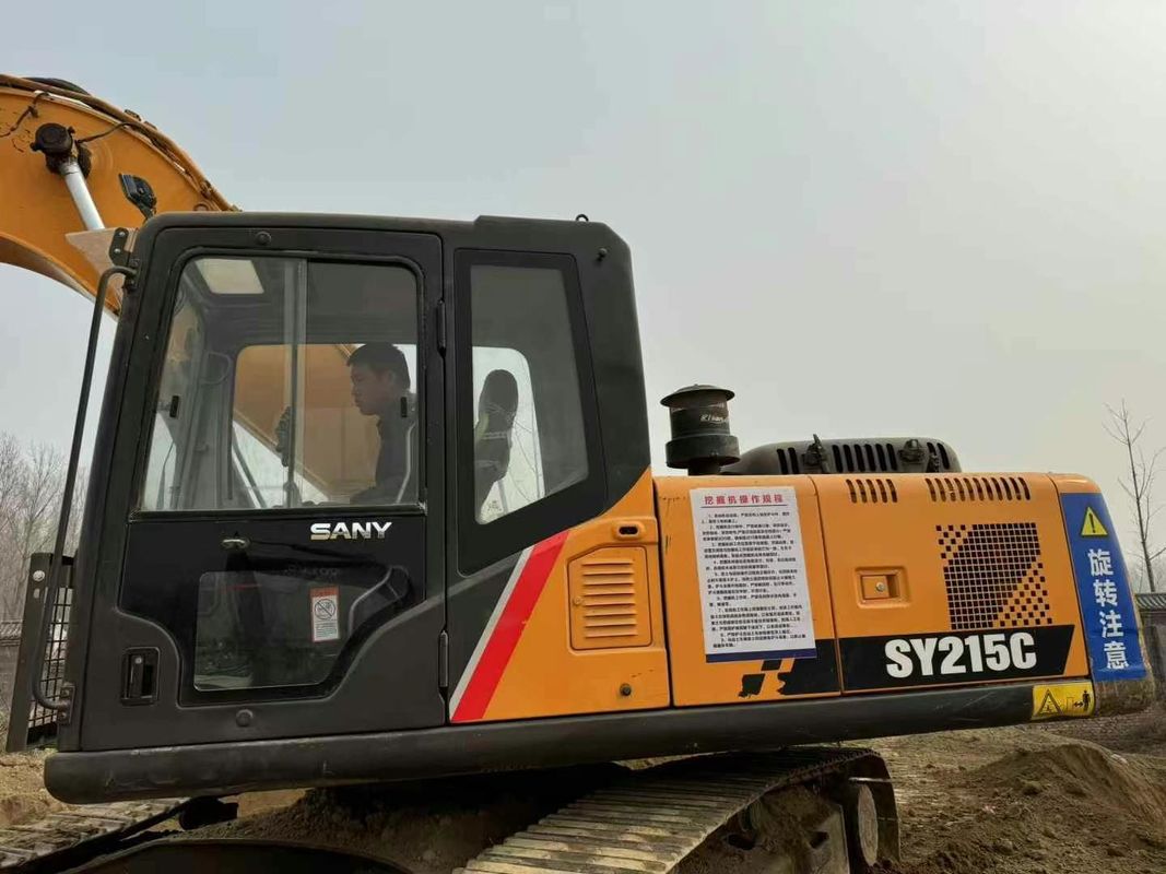 Używany Sany SY215-9 Excavator Crawler Heavy Duty Construction Machine Niezawodna wydajność