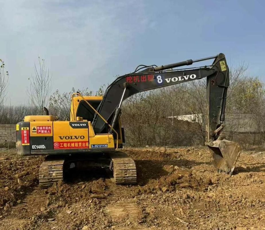Używana koparka Volvo EC140 w doskonałym stanie gotowa do szybkiej wysyłki na całym świecie