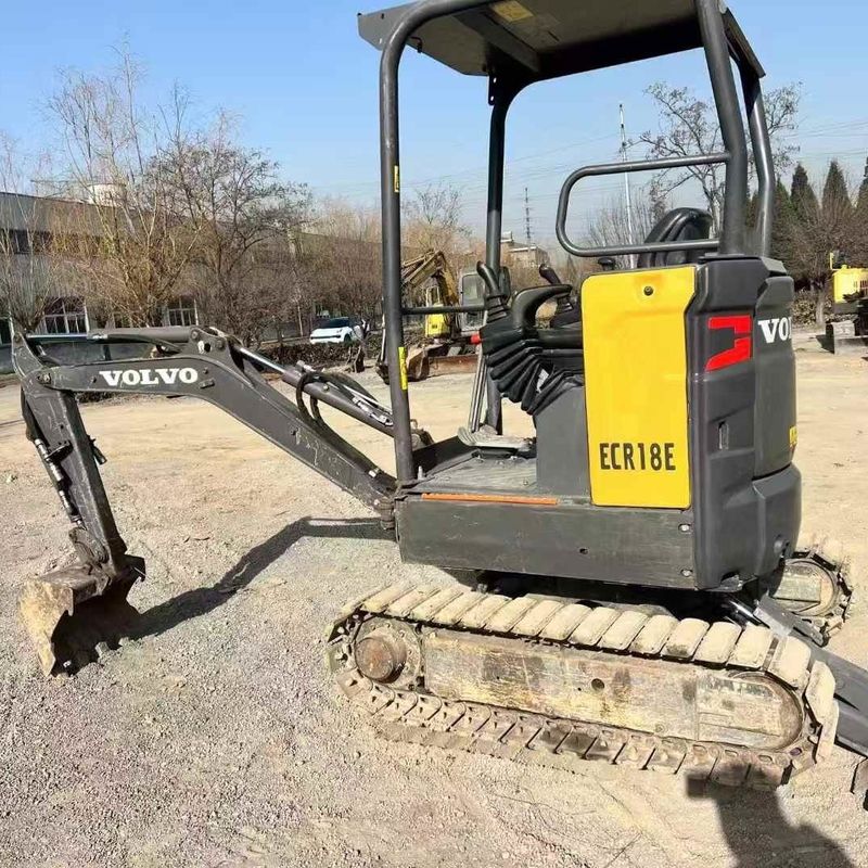 Stosowany Volvo EC18 Mini Excavator 2020 920Hrs Francuski Import Hydraulic Hammer Bucket