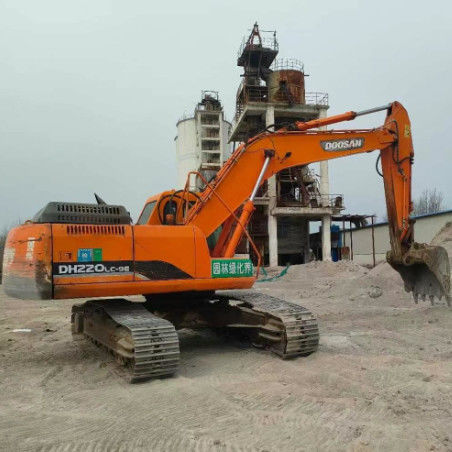 Jakość użytkowana Doosan DH220-9E Ekskawator 22tonowy pełna usługa Historia górnictwa Budownictwo Przemycanie ziemi