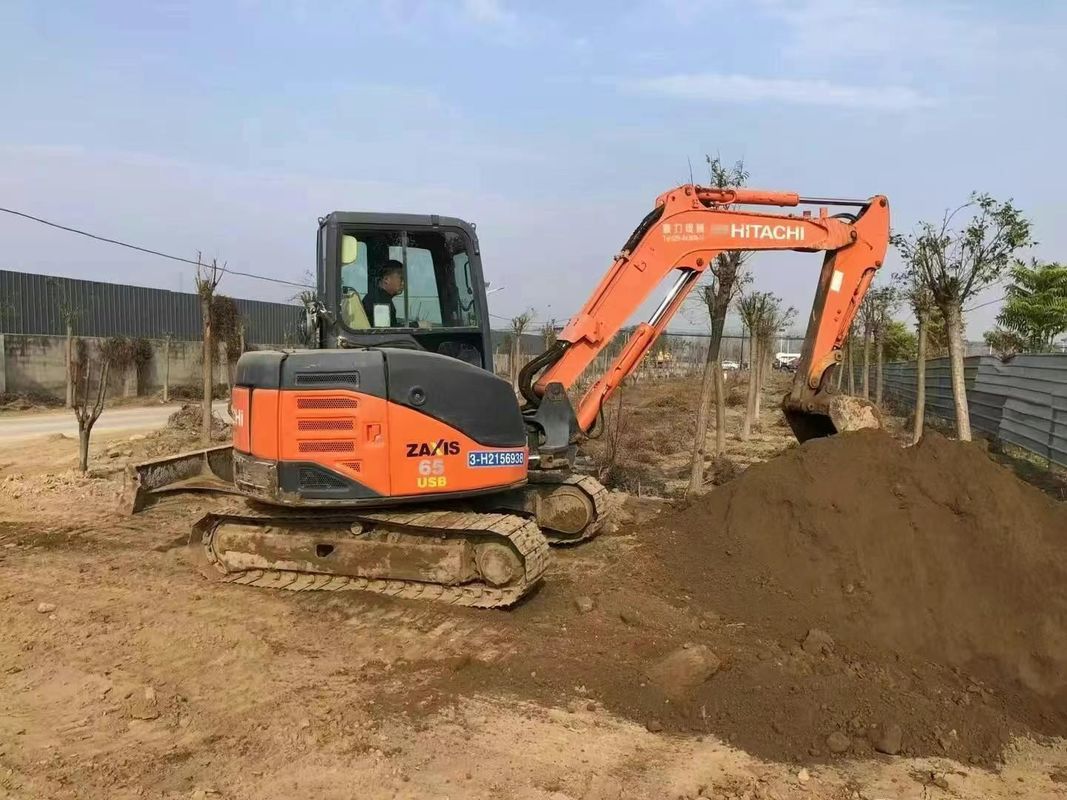 Wykorzystane Hitachi ZX60-3F Mini Ekskawator 6 Ton Niskie godziny pełna obsługa budownictwo Krajobraz