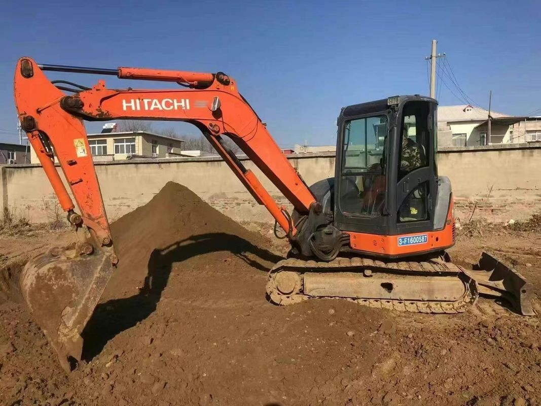 Wykorzystane Hitachi ZX65U Mini Ekskawator 6,5 Tony Niskie godziny dla użytkownika budowy krajobrazu
