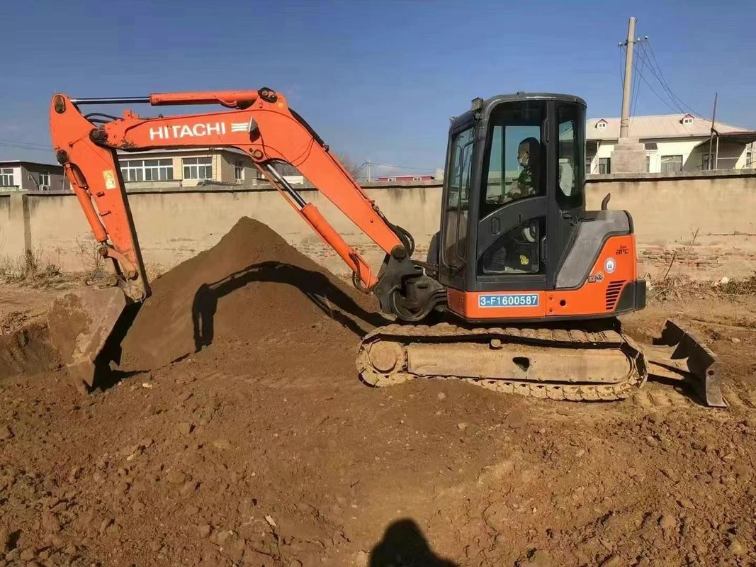 Wykorzystane Hitachi ZX65U Mini Ekskawator 6,5 Tony Niskie godziny dla użytkownika budowy krajobrazu