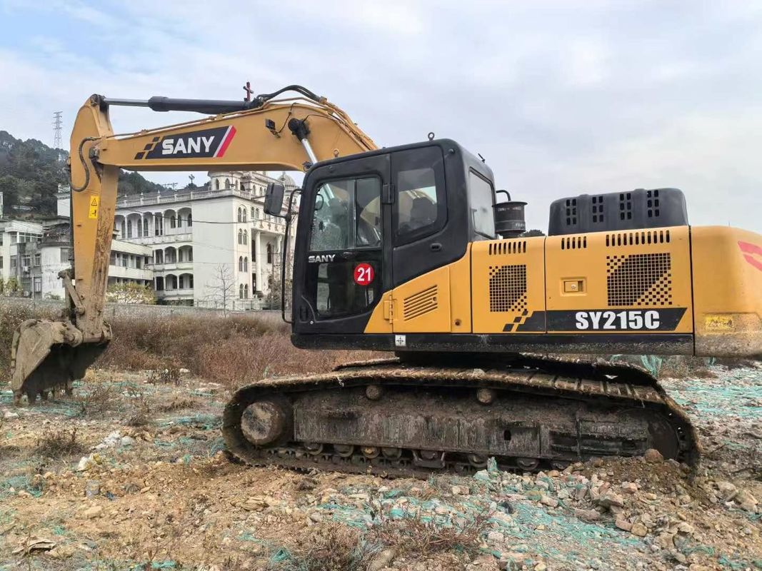 Wykorzystany 2019 SANY SY215-10 Ekskawator 21Ton Pojemność pełna historia usługi Budownictwo Górnictwo