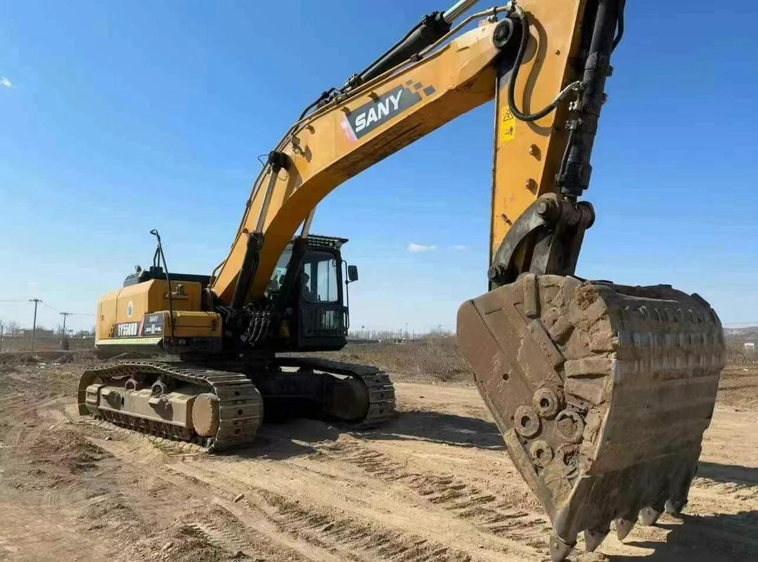Użyte 2020 SANY SY550HD 55 Ton Excavator z pełną obsługą CE ISO certyfikowanych wydajności