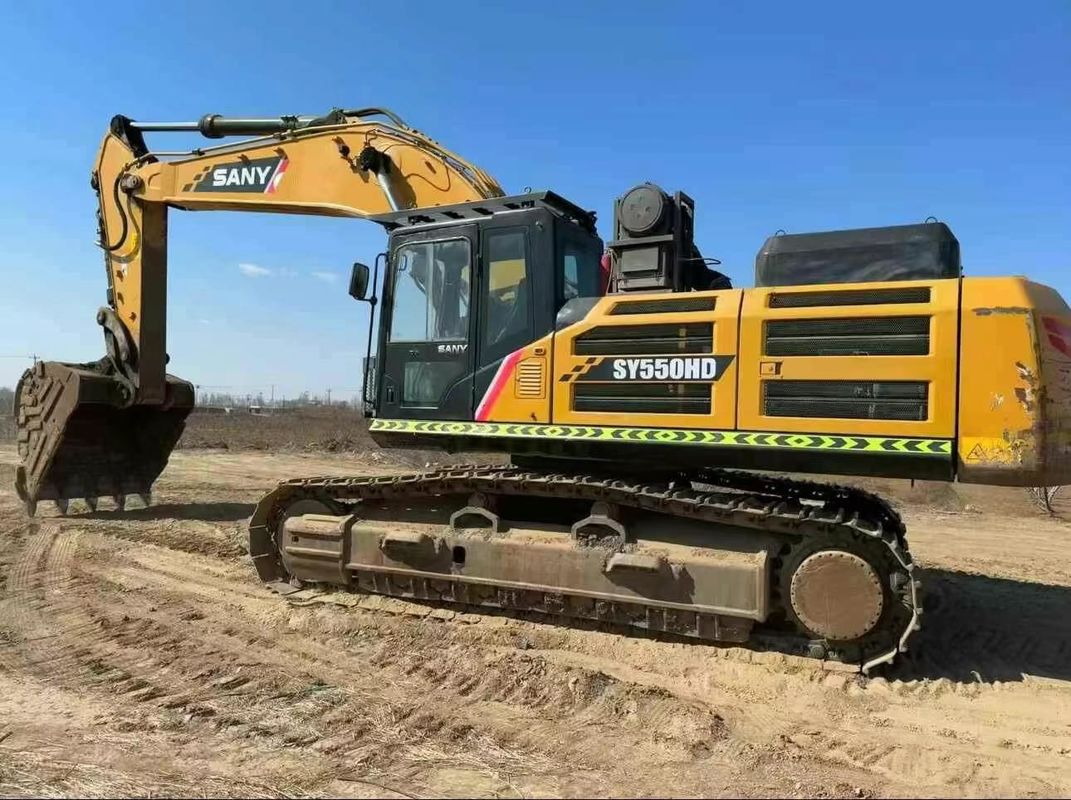 Użyte 2020 SANY SY550HD 55 Ton Excavator z pełną obsługą CE ISO certyfikowanych wydajności
