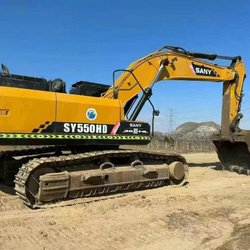 Użyte 2020 SANY SY550HD 55 Ton Excavator z pełną obsługą CE ISO certyfikowanych wydajności