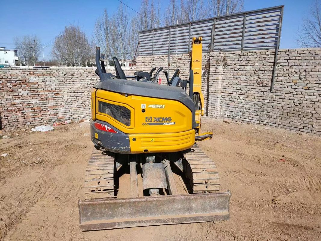 Zastosowany 2022 XCMG XE26U Mini Excavator 2.6T Dobrze utrzymany CE ISO Narzędzie krajobrazowe