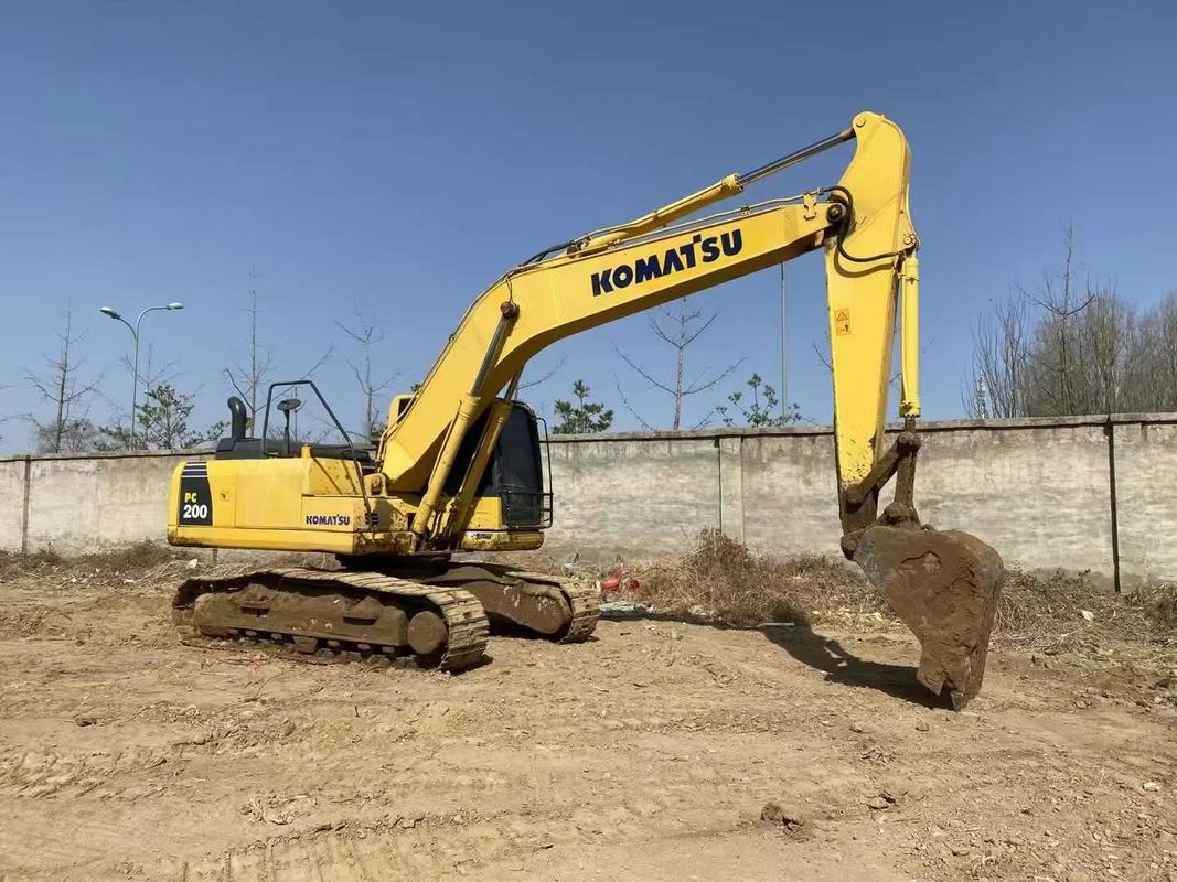Wysokiej wydajności użyty koparz Komatsu PC200-8M0 20tonowy do projektów budowlanych