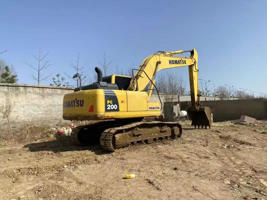 Wysokiej wydajności użyty koparz Komatsu PC200-8M0 20tonowy do projektów budowlanych