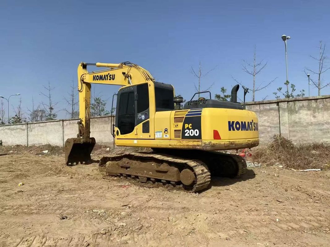 Wysokiej wydajności użyty koparz Komatsu PC200-8M0 20tonowy do projektów budowlanych