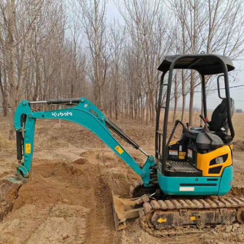 Stosowany Kubota U17 Mini Excavator 1,7 Tony Dobrze utrzymany CE ISO do użytku krajobrazowego