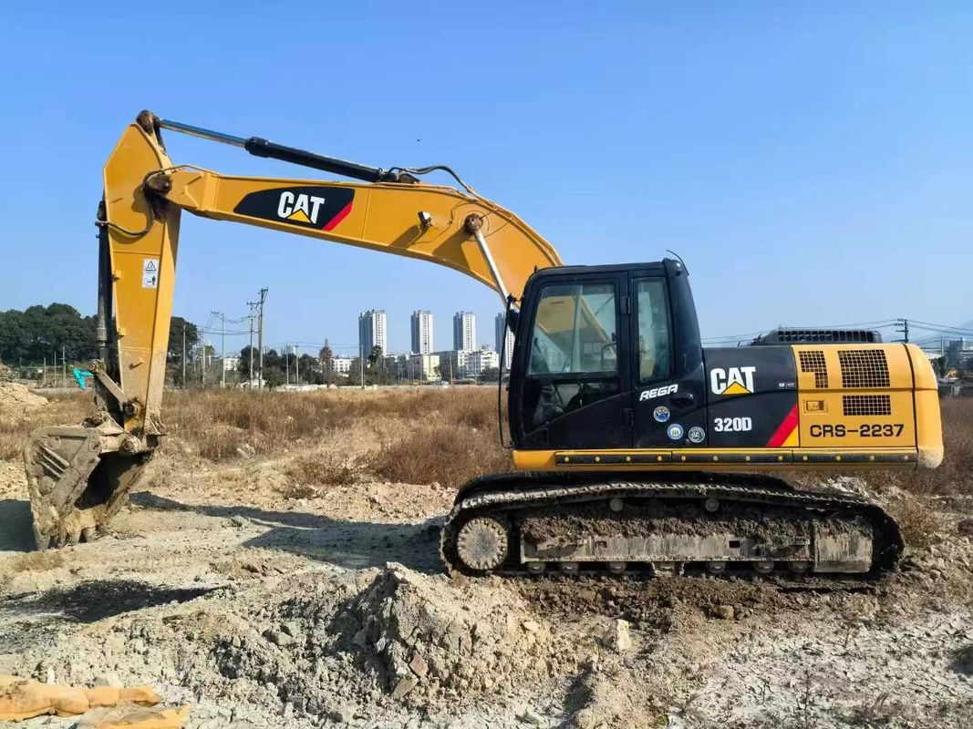 Wykorzystane grabiarki Caterpillar 320D o pojemności 20 ton, pełna historia obsługi, certyfikat CE ISO