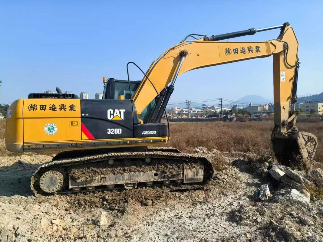 Wykorzystane grabiarki Caterpillar 320D o pojemności 20 ton, pełna historia obsługi, certyfikat CE ISO