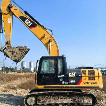 Wykorzystane grabiarki Caterpillar 320D o pojemności 20 ton, pełna historia obsługi, certyfikat CE ISO