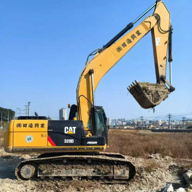 Wykorzystane grabiarki Caterpillar 320D o pojemności 20 ton, pełna historia obsługi, certyfikat CE ISO