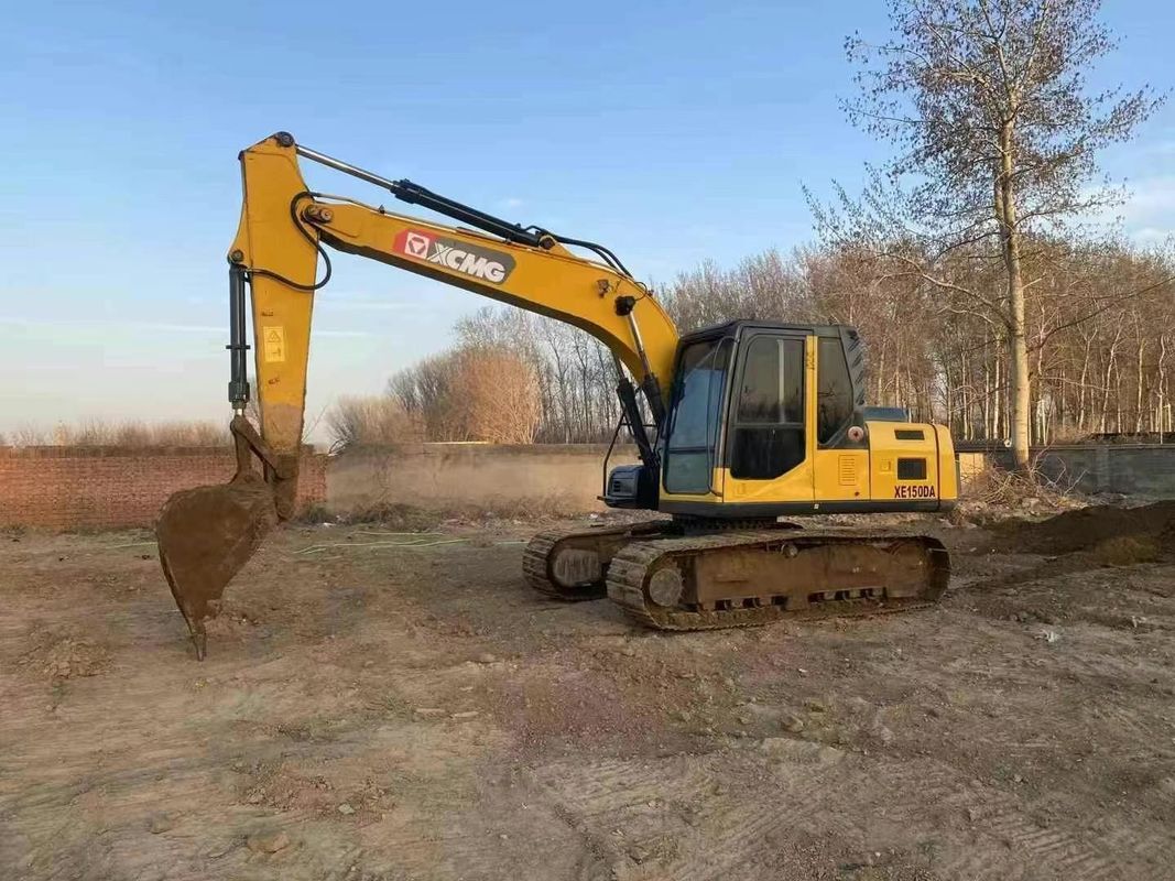 Zastosowana XCMG XE150DA Koparka 15 Ton Maszyna ciężka do budowy Górnictwo Przesunięcia ziemi