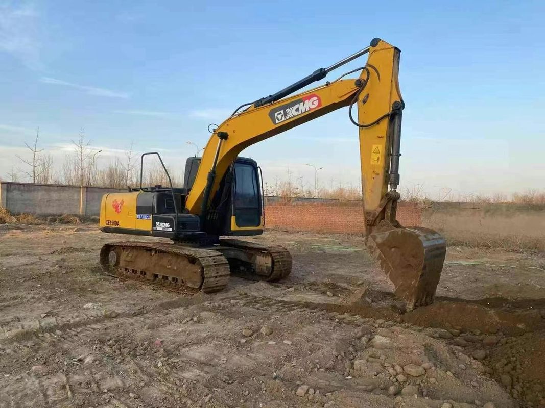 Zastosowana XCMG XE150DA Koparka 15 Ton Maszyna ciężka do budowy Górnictwo Przesunięcia ziemi