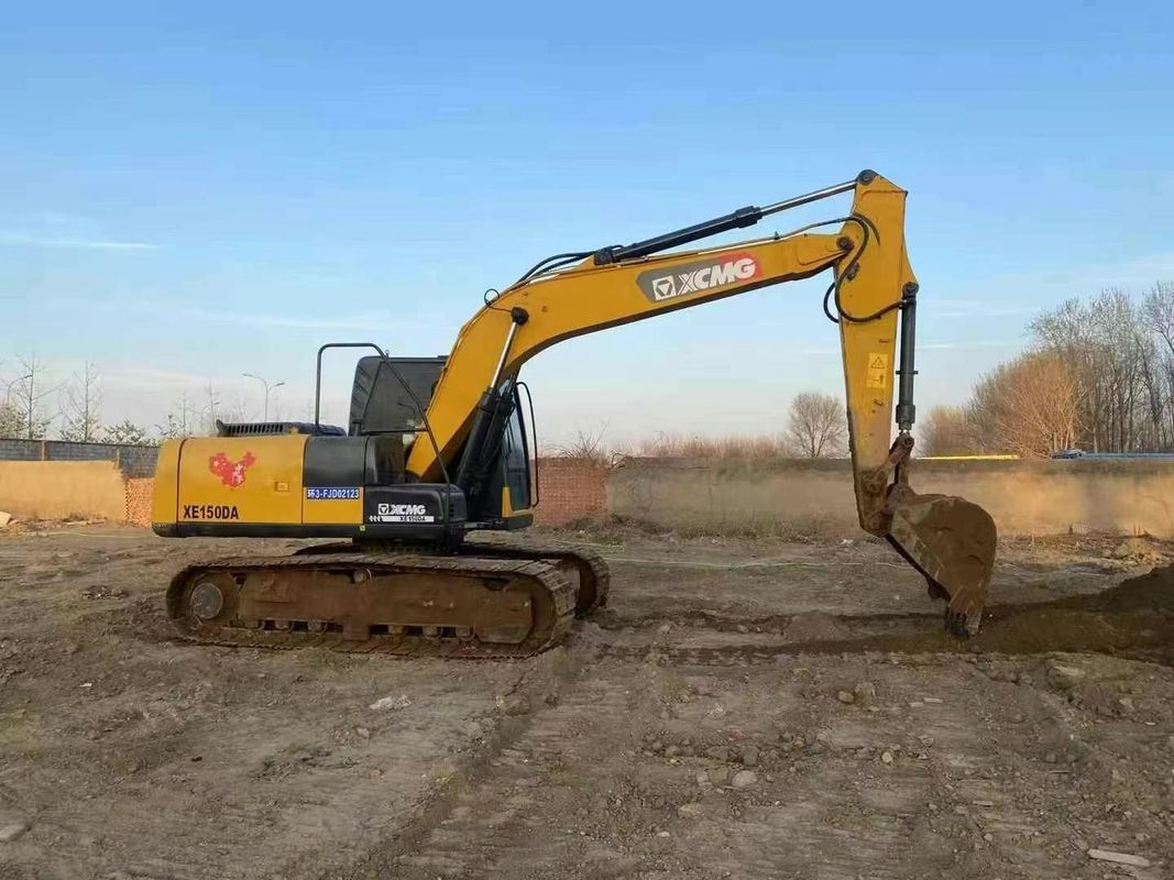 Zastosowana XCMG XE150DA Koparka 15 Ton Maszyna ciężka do budowy Górnictwo Przesunięcia ziemi