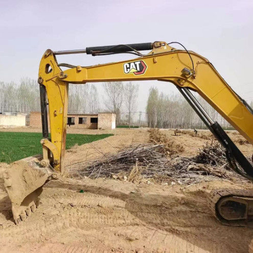 Używany CAT 305.5E2 Mini Excavator 27.2kN Arm Digging Force Kompaktny solidny urządzenie hydrauliczne